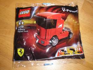 Lego Ferrari vehicles