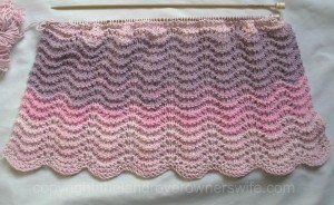 I think this is a stunningly pretty pattern and yarn - but then i'm biased